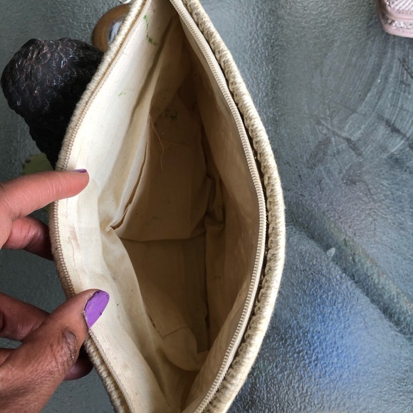 Vintage cream clutch - Picture 5 of 6